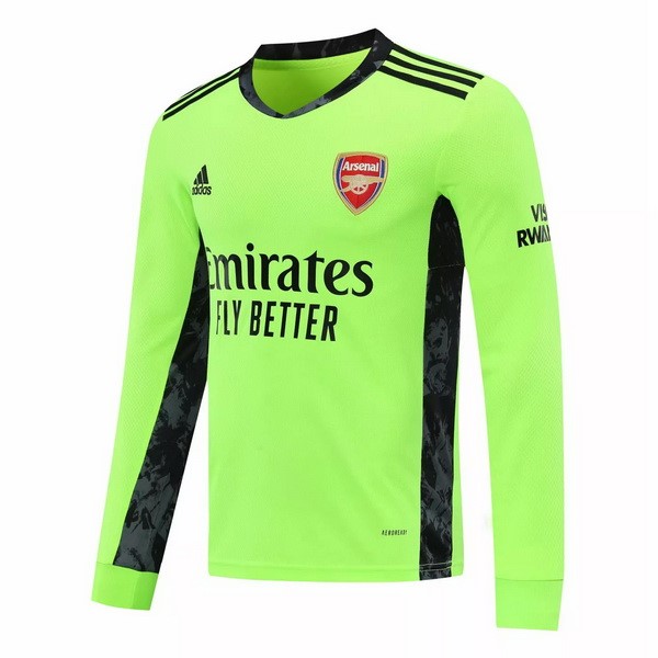 Camiseta Arsenal 2ª ML Portero 2020/21 Verde